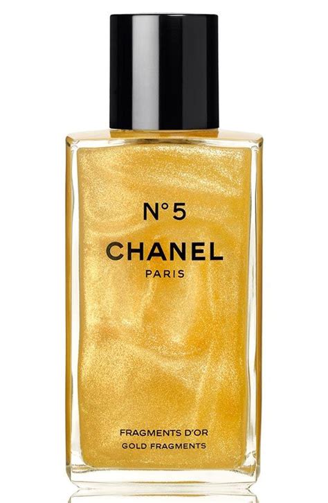 chanel no 5 glittering body gel